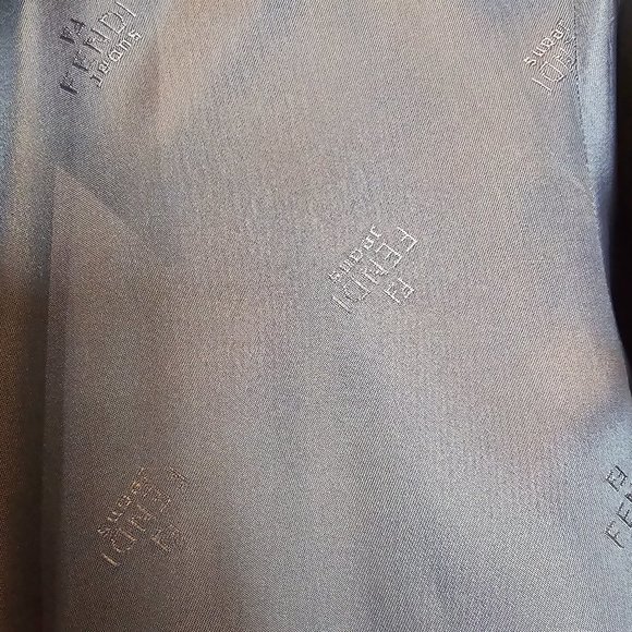 FENDI with all-over FF motifs-print silk shirt - Picture 4 of 16